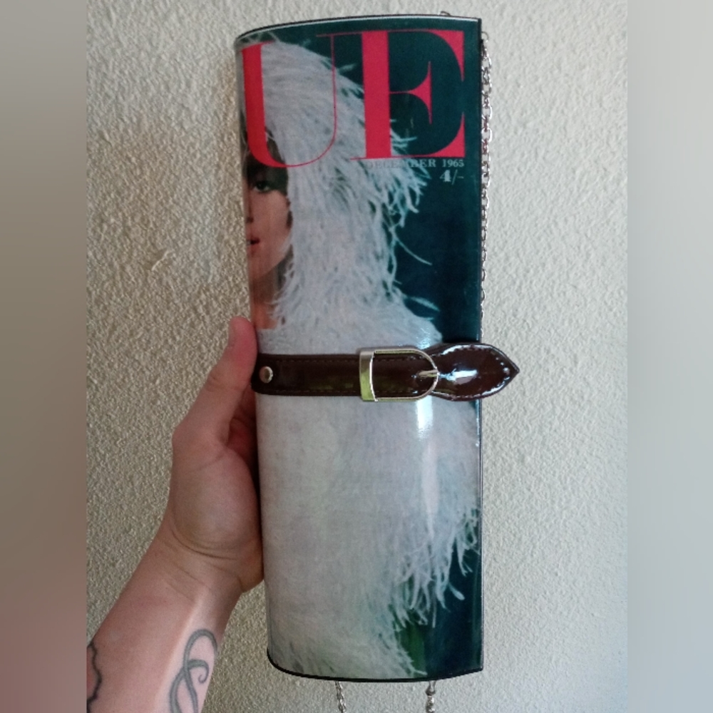 Vogue cover clutch bag